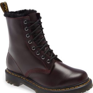 Dr. Martens Serena Faux Lined Lug Sole Boot